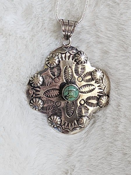 NAVAJO WM Engraved Buckle Fashion Accessories SV925 SLV