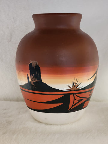 Navajo 6in Handmade Vase  